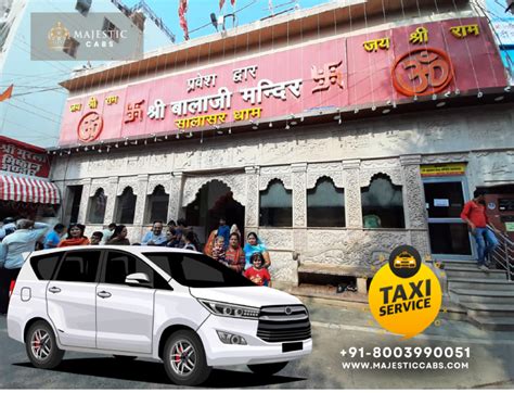 sujangarh to salasar balaji taxi fare  There are 4 ways to get from Sawāi Mādhopur to Salasar Balaji by train, taxi or car