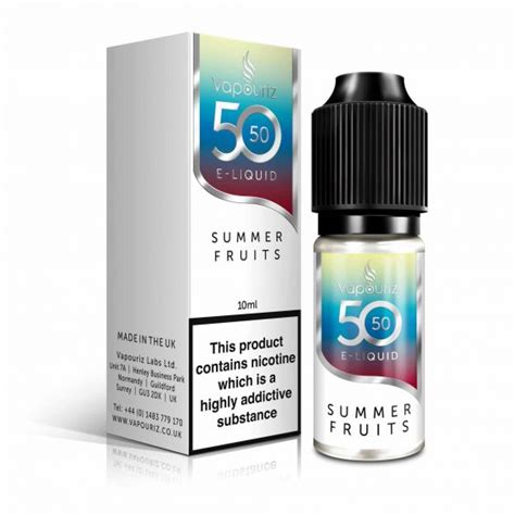summer fruits e-liquid by vapouriz  A rich and smoke vapour flavour is produced, but the taste remains wonderfully smooth