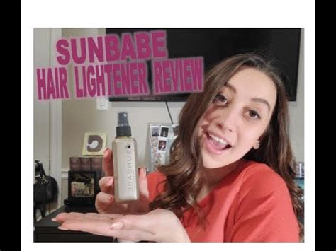 sunbabe hair lightener review  Beach Babe Blonde Hair Lightener