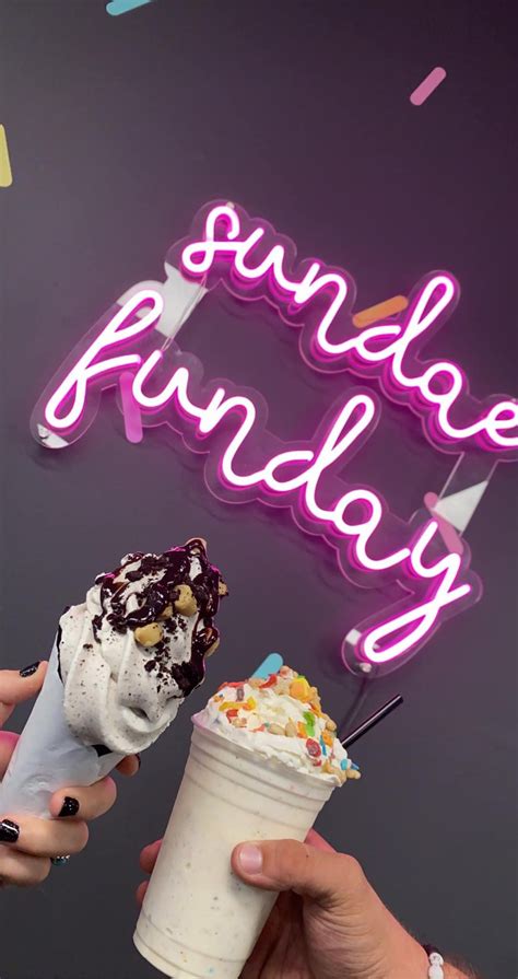 sundae funday rock falls  Variety of divine flavours that will make you ask for more