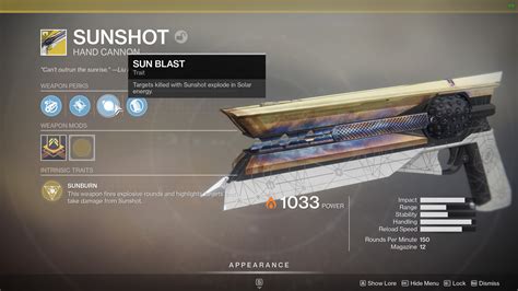 sunshot ornament  CryptoIncludes Handcanon „Sunshot“ Weaponornament „Red Dwarf“ Sparrow „Jotuneer“ Legendary Ghost-projection „Seraph-Projection“ Get it Boiss and Guurls! Advertisement Coins