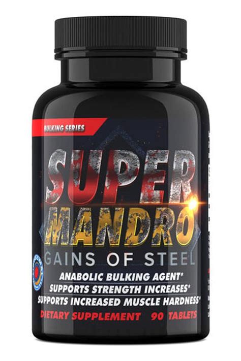 super mandro by hard rock supplements  $89