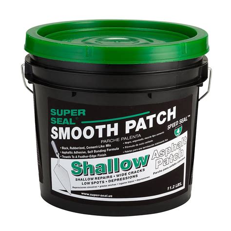 super seal smooth patch  Super Seal Crack Filler 4-Quart Asphalt Patch