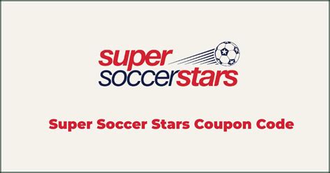 super soccer stars promo code  This is a really good deal