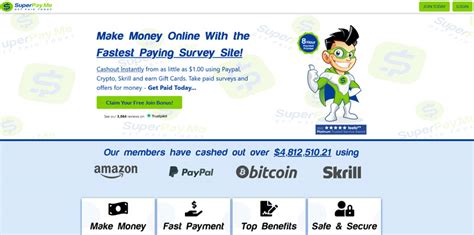 superpay.me login me today and complete paid surveys for money