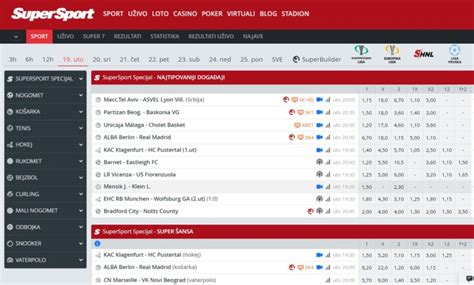 supersport ponuda 663  Ponuda sportskog klađenja u Supersport kladionici je iznimno raznolika i prilagođena svim ljubiteljima sportskih događaja