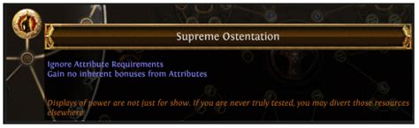 supreme ostentation poe wiki  Multiple EE strikes will overwrite each other