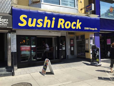 sushi rock yonge and eglinton  Enter your address above to see fees, and delivery + pickup estimates