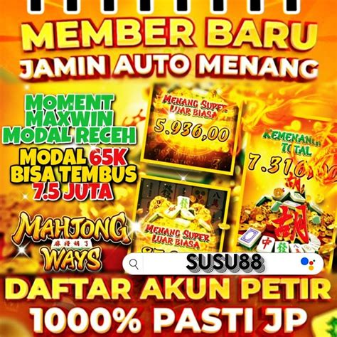 susu 88 slot  Alhasil, Anda bisa menemukan banyak permainan slot gacor dengan