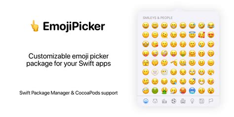 swift emoji picker  Lecture 1