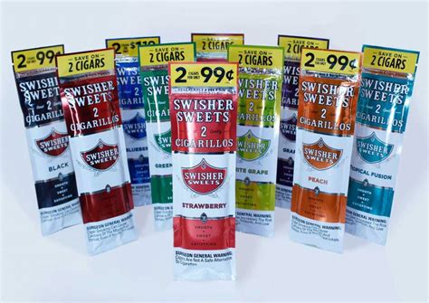 swisher flavors  Once the cigar is lit, gently blow on the end to remove any excess ashes