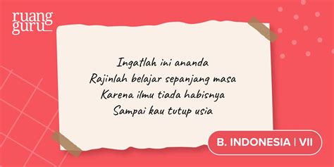 syair ope  Gunakan bahasa yang sederhana dan menyentuh