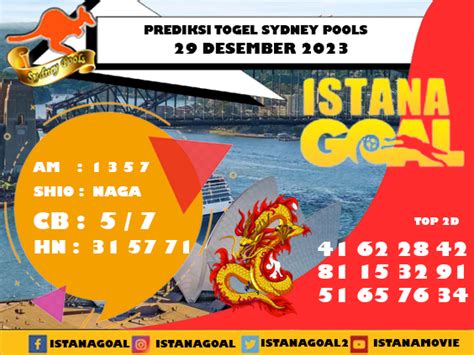 sydney 2023 togel WebPrediksi Sydney 30 November 2023 Syair-Togel