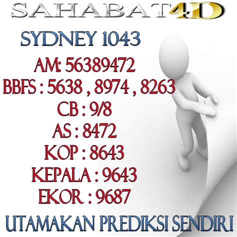 sydney sahabat 4d  Data 4d sgp sahabat - slot online