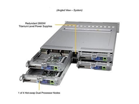 sys-220bt-hntr SYS-220BT-HNC8R-HCI; Best For: High-density 4-node HCI deployment scenario for balanced workloads: Server SKU: SYS-220BT-HNC8R: Profile: All-flash, Hybrid: Form Factor: 2U: