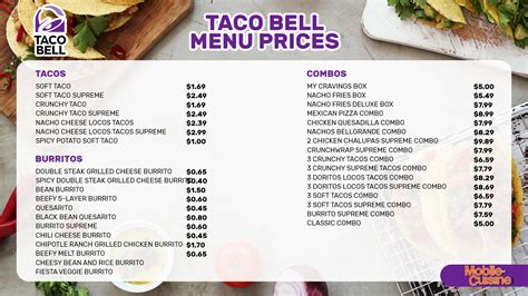 taco bell kanawha city  The Taco Bell menu in Daly City has all of your favorite Mexican inspired menu items