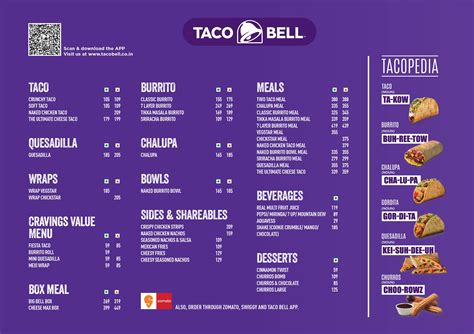 taco bell mount airy menu  Our specialties menu features all time favorites like the Chalupa