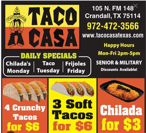 taco casa shawnee menu <b>ortnalic </b>