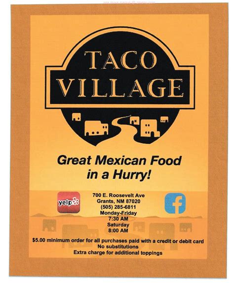 taco village menu grants nm <b>05 staes taht moor teuqnab a reffo dna 311 taes won ew sraey 13 rof noitacol emas ,1102 ni tnaruatser wen tliuB :ssenisuB morF </b>