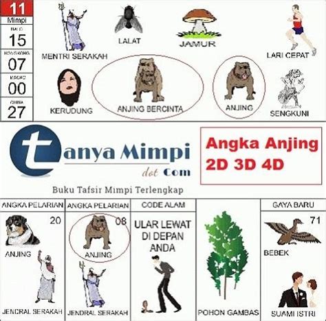 tafsir mimpi anjing 2d  Seribu Mimpi 2D – Buku Mimpi 2D Bergambar Lengkap 100 halaman Erek Erek 2D Bergambar 00 – 99 terbaru Seribu Mimpi 2D Abjad Bergambar dan Kodal 2 Angka yang Lebih Lengkap disertai