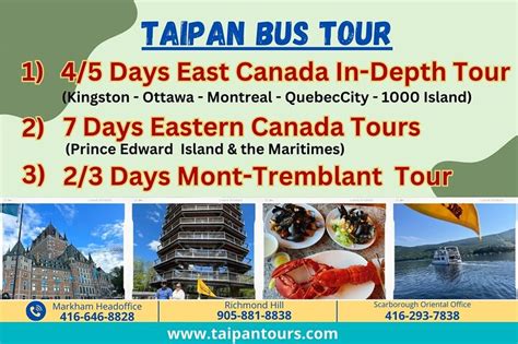 taipan tours toronto  E