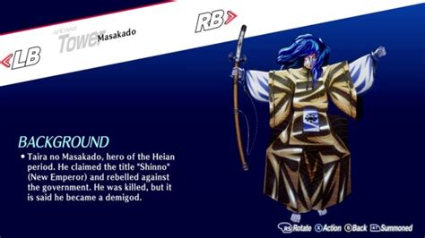 taira no masakado persona 3  Masakado, his full name being Taira no Masakado, is a demon in the series