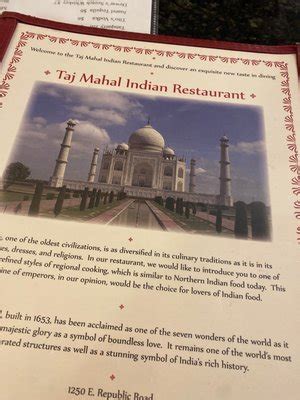 taj mahal springfield mo menu  Order from the menu or find more Restaurants in Springfield