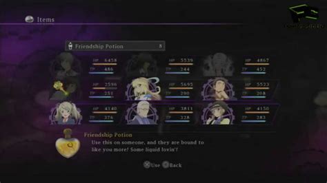 tales of xillia trophy guide  (96 total) for this trophy