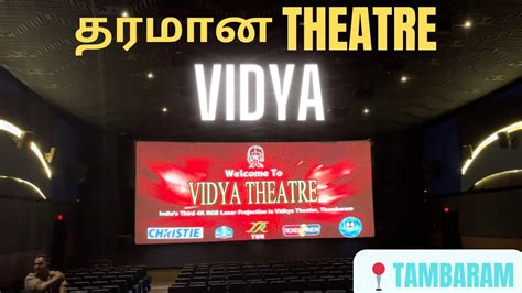 tambaram vidhya theatre ticket booking  RGB Laser 4K