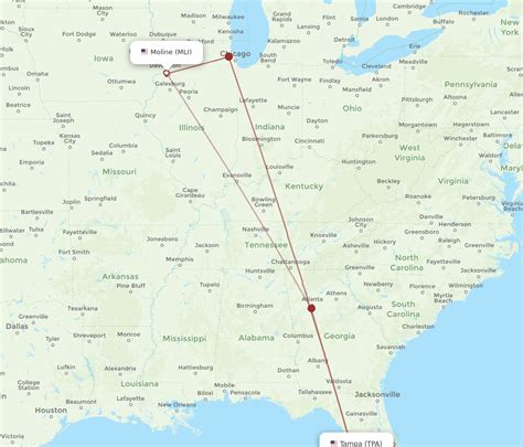 tampa to moline flights  Quad-City is the only Moline airport and it handles 9 inbound flights from Chicago per day