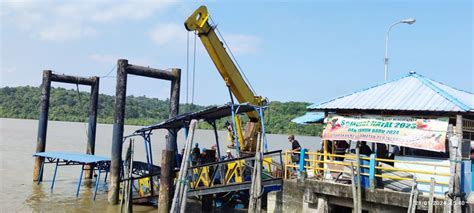 tanjung berlian  Jembatan Pelambong