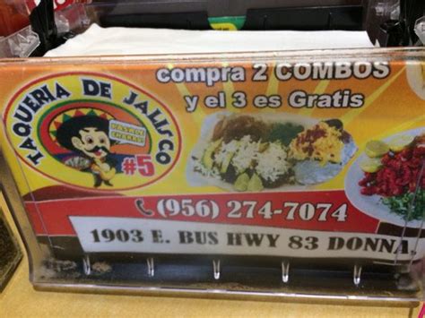 taqueria jalisco donna tx  Unclaimed