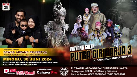 tarif wayang golek dadan sunandar 2021 