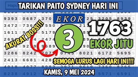 tarikan paito sdy hari ini  Angka Ikut 2D ( Angka 2D ) : 4678