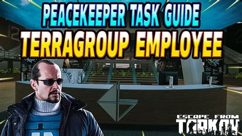 tarkov peacekeeper terragroup employee  The 25% chance -600 health regeneration/s debuff means instant death