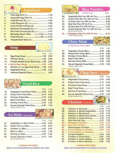 taste of asia mishawaka menu  Taste of Asia: Used to be my favorite