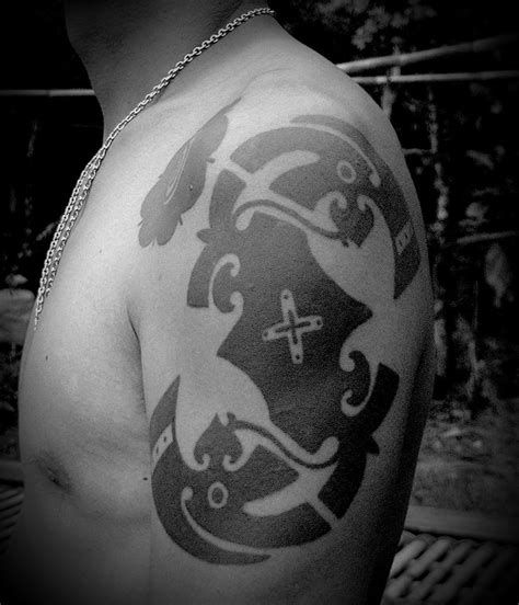 tato etnik simple  3d Simple Tribal Tattoos For Men Design Idea For Men And Women 