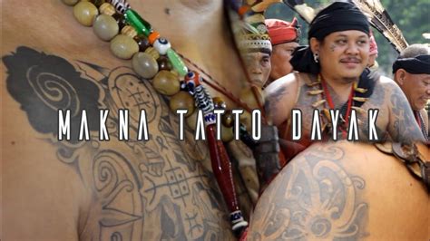 tato khas dayak  2