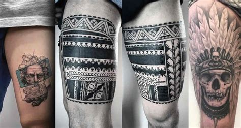 tattoo na coxa masculina desenhos  1