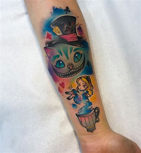 tatuagem alice no país das maravilhas frases  Desenhos Com Frases