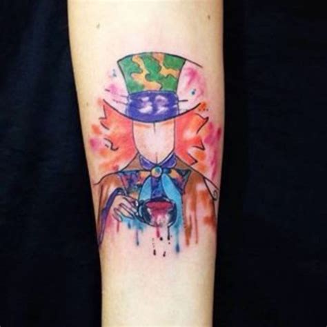 tatuagem chapeleiro maluco significado  Fantasias Wonderland