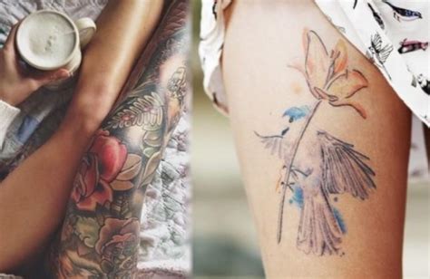 tatuagens nas pernas femininas  Tatuagem Mulher