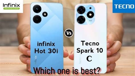 tecno spark 10c and infinix hot 30i  vs