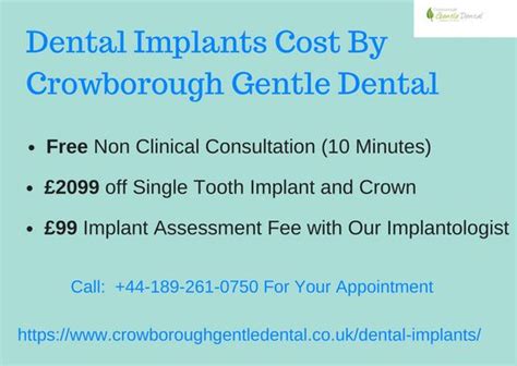 teeth implants crowborough At Crowborough Gentle Dental Clinic, our dentists offer best dental implant treatments and services with affordable prices in Crowboorugh, East Sussex