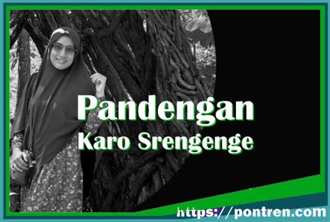 tegese pandengan karo srengenge (artinya; tidak mau mendengarkan keluh kesah/ gunjingan anak adam enggak yang tidak baik)