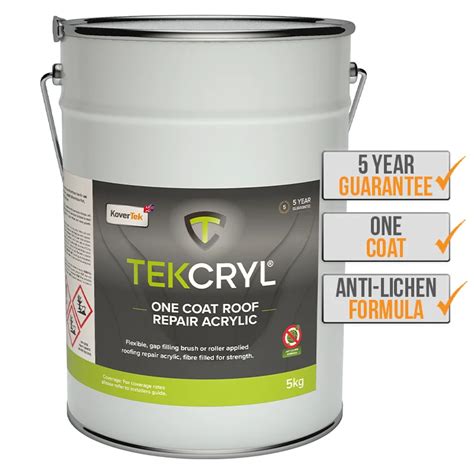 tekcryl one coat system com KoverTek TekCryl Instant Repair Roof Kits provide everything you need to complete 2