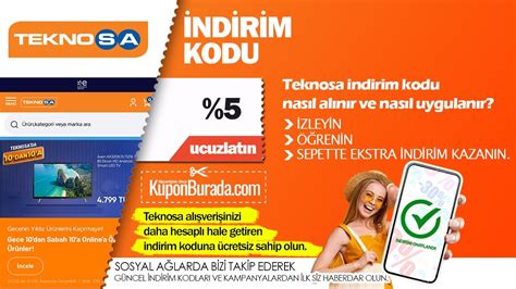 teknosa indirim kodu  Kullanım Süresi Doldu