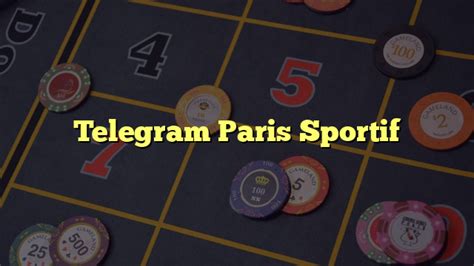 telegram paris sportif  1 921 subscribers