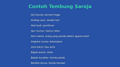 tembung saroja andhap asor  Timun wungkuk jaga imbuh tegese wong bodho kanggone