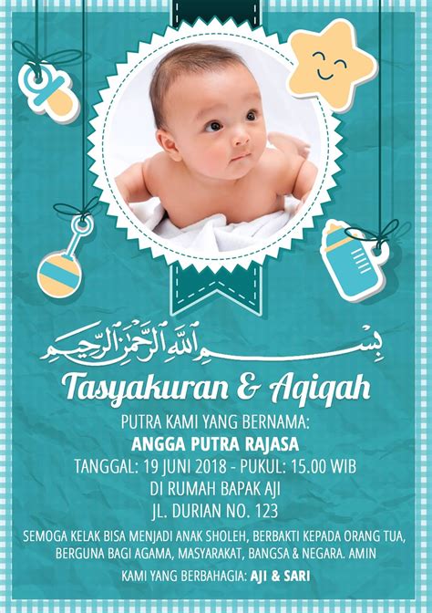 template kartu ucapan aqiqah  Rofik86 pada tanggal Juli 08, 2020 2 komentar